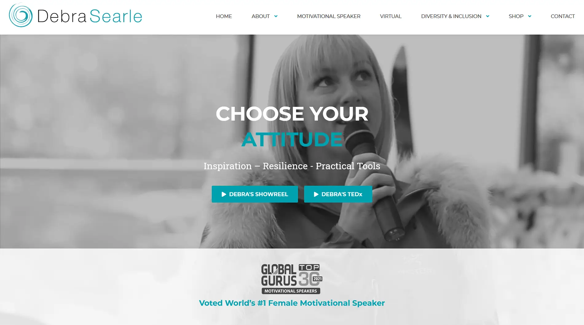 preWeb Design - Debra Searle website